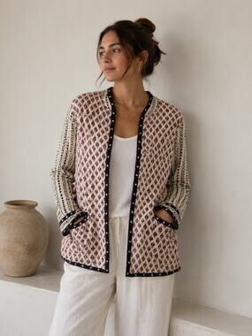 Scotch & Soda Maison Jolie Vagabonde Jacket Cream Women’s 3 Boho Indie Chic